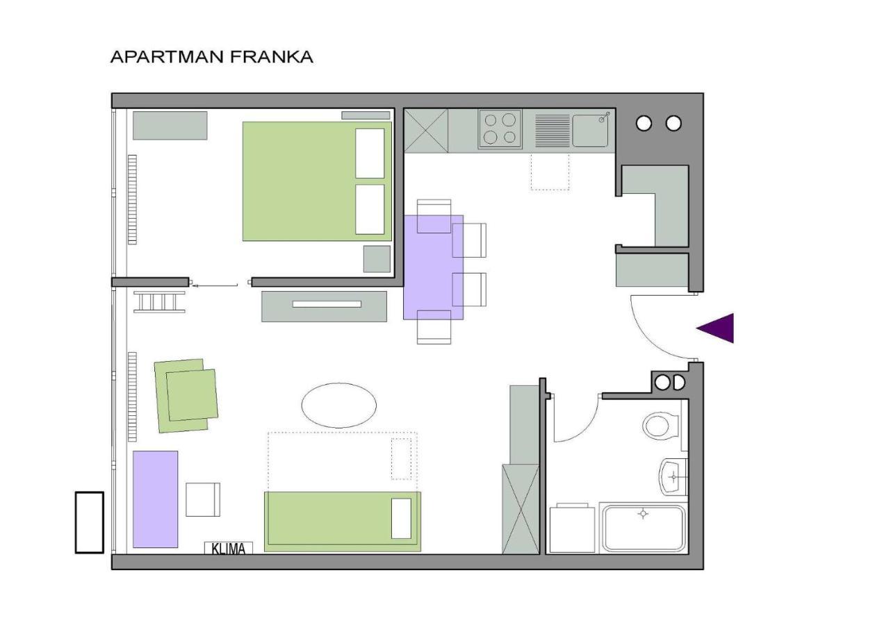 New - Frendly Luxury Apartment Franka Záhřeb Exteriér fotografie